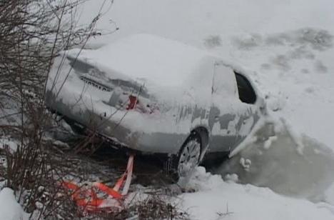 Maşina blestemată? Audi-ul care a provocat carnagiul de la Săcădat a mai fost implicat într-un accident horror, în iarnă (VIDEO)